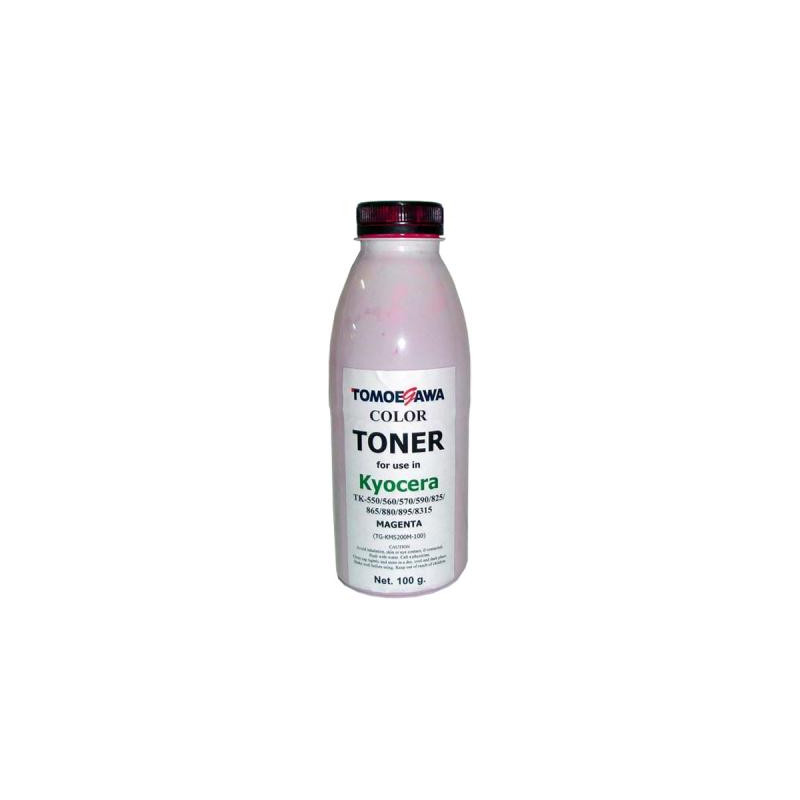 Тонер KYOCERA TK-550/825/865/880/895/8315 100г Magenta Tomoegawa (TG-KM5200M-100)