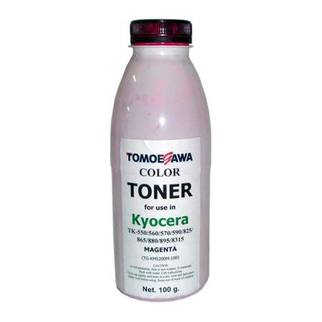 Тонер KYOCERA TK-550/825/865/880/895/8315 100г Magenta Tomoegawa (TG-KM5200M-100)