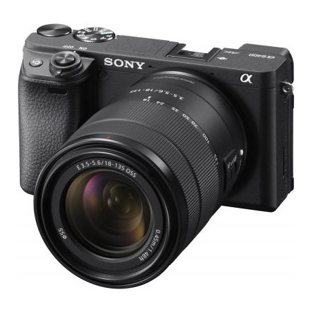 Цифровий фотоапарат Sony Alpha 6400 kit 18-135 Black (ILCE6400MB.CEC)