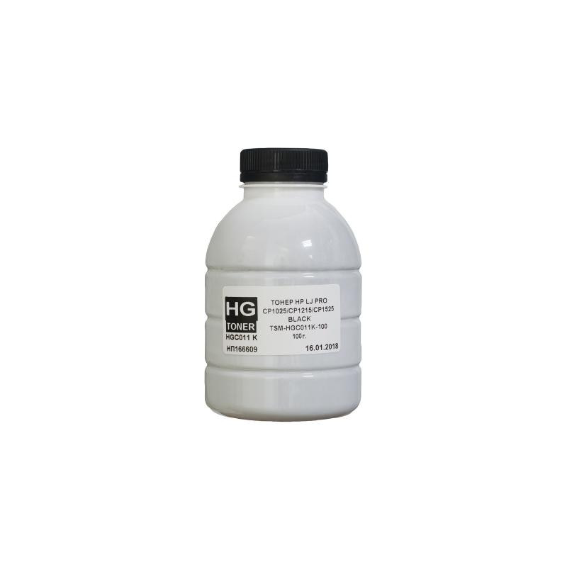 Тонер HP CLJ CP1025/1215/1525 100г BLACK HG (TSM-HGC011K-100)