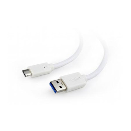 Дата кабель USB 3.0 AM to USB-C 0.5m Cablexpert (CCP-USB3-AMCM-W-0.5M)