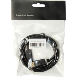 Кабель мультимедійний DisplayPort M to HDMI M 1.8m PowerPlant (KD00AS1278)