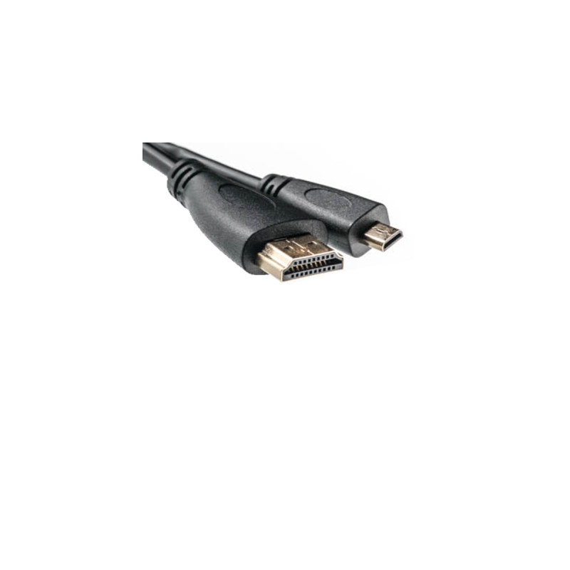 Кабель мультимедійний HDMI M to HDMI micro M 2.0m PowerPlant (KD00AS1274)