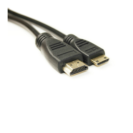 Кабель мультимедійний HDMI M to HDMI mini M 2.0m PowerPlant (KD00AS1273)