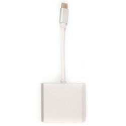 Перехідник USB C-Type - HDMI/USB PowerPlant (KD00AS1306)