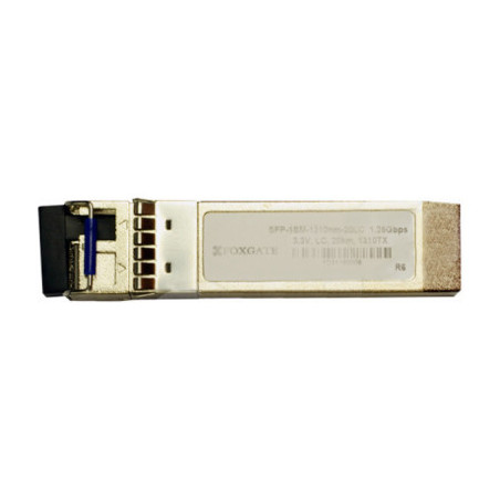 Модуль SFP FoxGate WDM, 1.0 G, 20 км, SC SM, TX1310 нм, DDM (SFPd-1SM-1310nm-20SC)