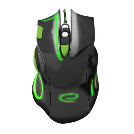 Мишка Esperanza MX401 Hawk black-green (EGM401KG)