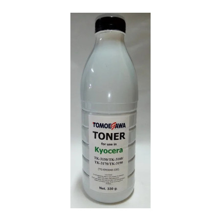 Тонер KYOCERA TK-3150/TK-3160/TK-3170/TK-3190, 330г Tomoegawa (TG-KM3040-330)