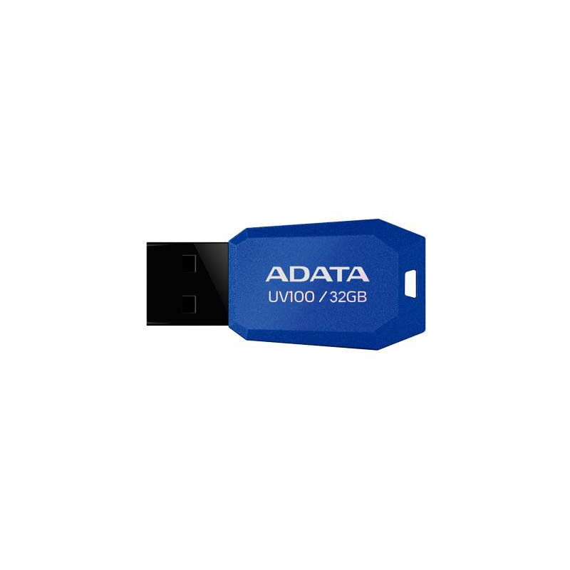 USB флеш накопичувач ADATA 32GB DashDrive UV100 Blue USB 2.0 (AUV100-32G-RBL)