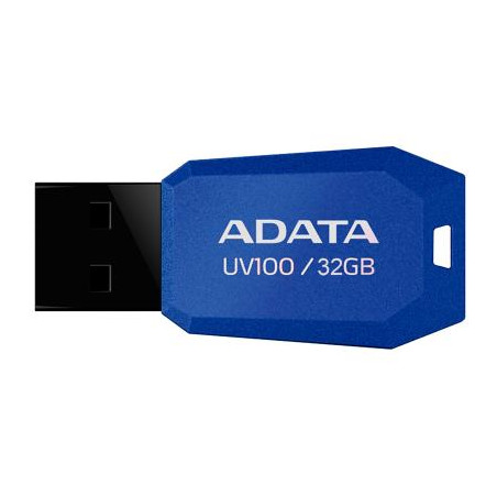 USB флеш накопичувач ADATA 32GB DashDrive UV100 Blue USB 2.0 (AUV100-32G-RBL)