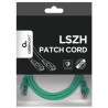 Патч-корд 3м S/FTP Cat 6A CU LSZH green Cablexpert (PP6A-LSZHCU-G-3M)