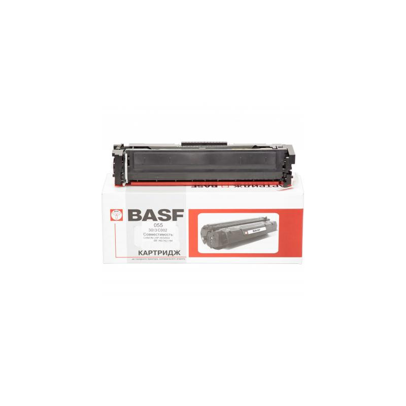 Картридж BASF Canon 055 MF-742Cdw аналог 3013C002 Yellow, without chip (KT-3013C002-WOC)