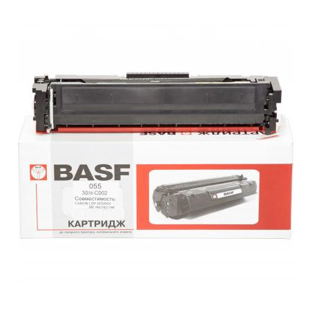 Картридж BASF Canon 055 MF-742Cdw аналог 3016C002 Black, without chip (KT-3016C002-WOC)