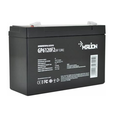 Батарея до ДБЖ Merlion 6V-12Ah (GP612F2)