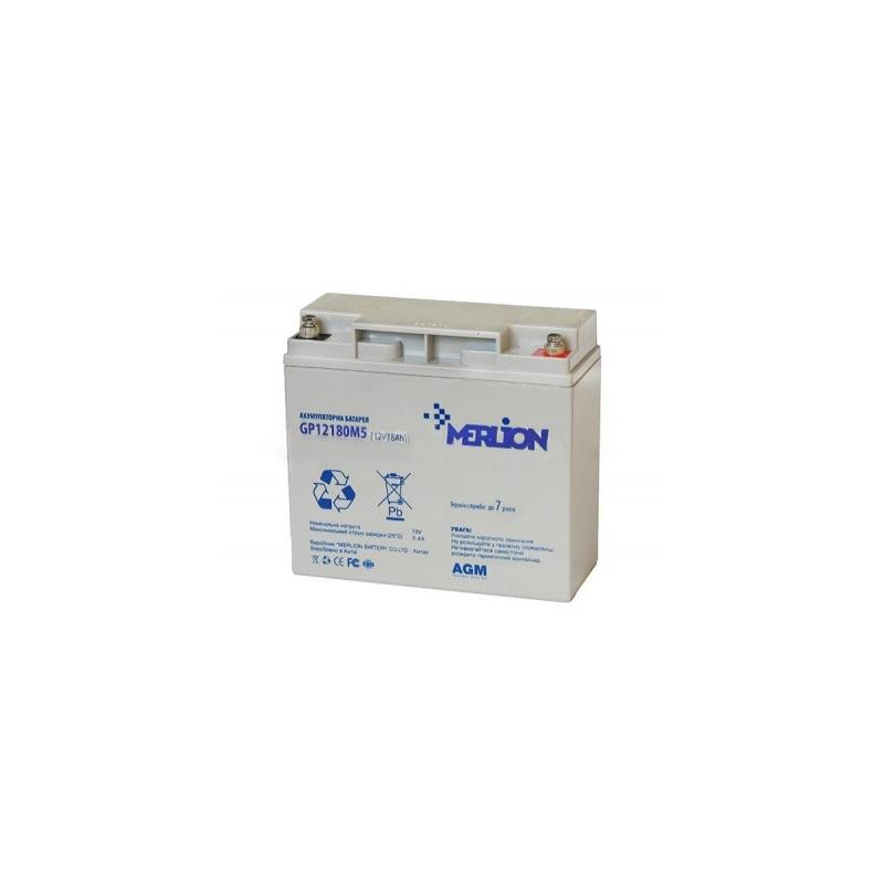 Батарея до ДБЖ Merlion 12V-18Ah (GP1218M5/ GP12180M5)