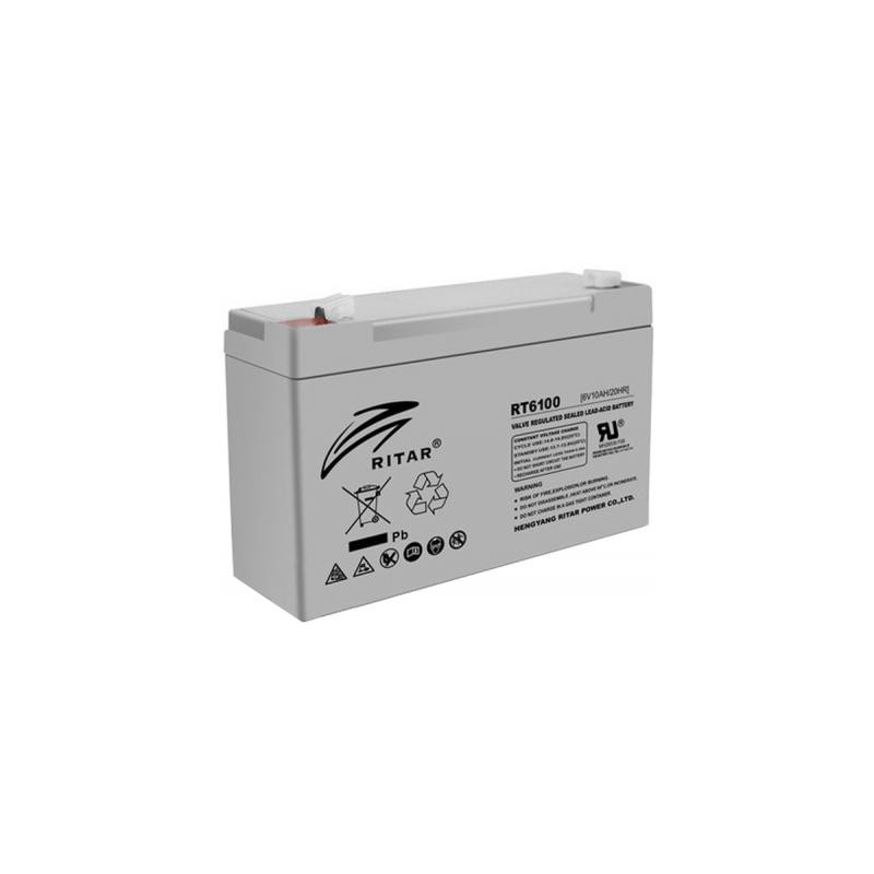 Батарея до ДБЖ Ritar AGM RT6100, 6V-10Ah (RT6100)