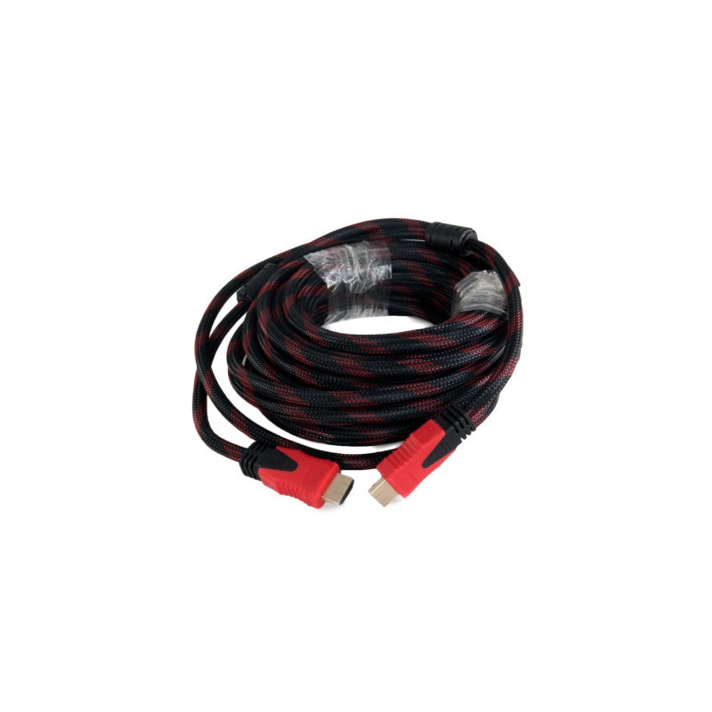 Кабель мультимедійний HDMI M to HDMI M 10.0m V1.4 Extradigital (KBH1748)