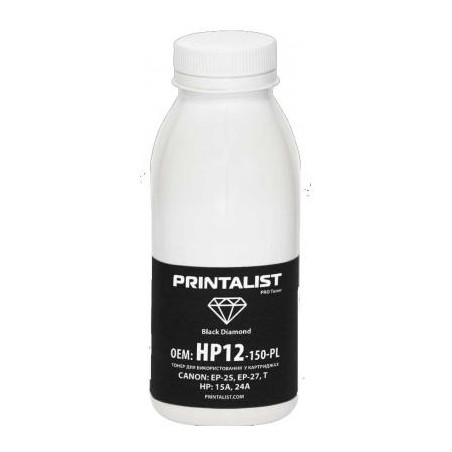 Тонер HP LJ 1200/1220 , 150г Black Printalist (HP12-150-PL)