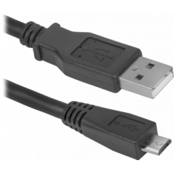 Дата кабель USB 2.0 AM to Micro 5P 1.8m Defender (87459)