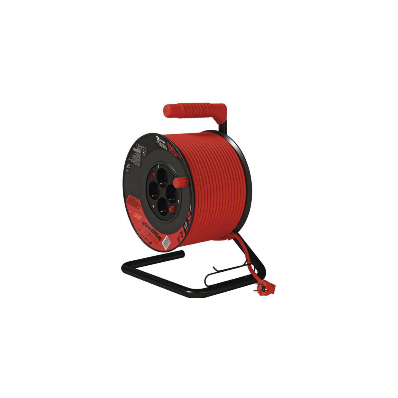 Мережевий подовжувач EMOS катушка 4 роз., 50 м (P092501)