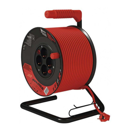 Мережевий подовжувач EMOS катушка 4 роз., 50 м (P092501)