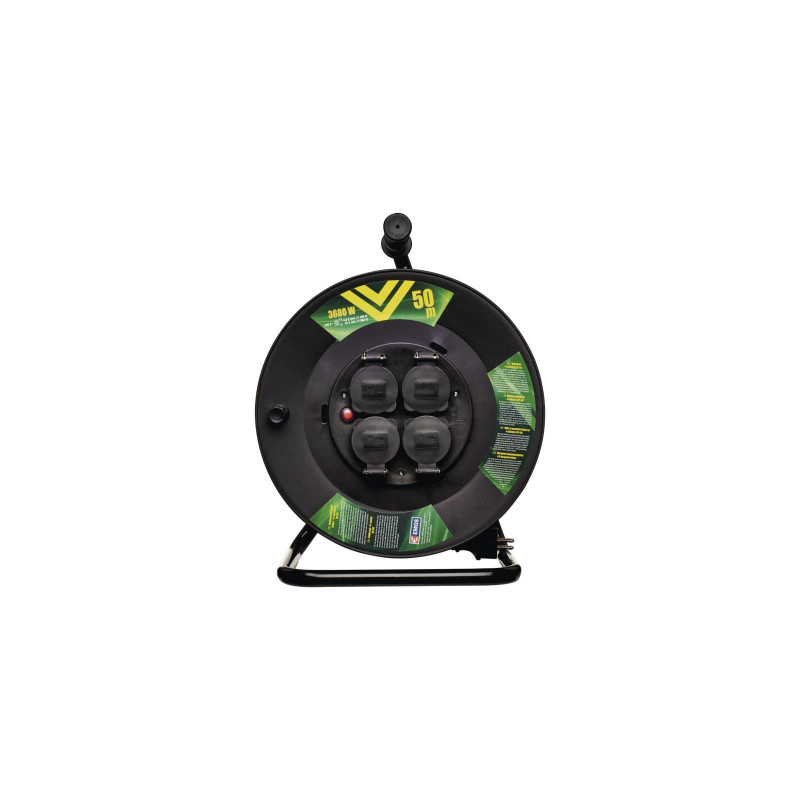 Мережевий подовжувач EMOS катушка 4 роз., 50 м (P08250)