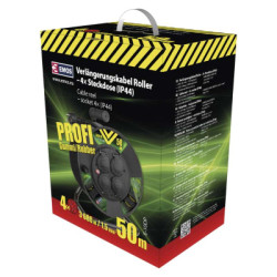 Мережевий подовжувач EMOS катушка 4 роз., 50 м (P08250)