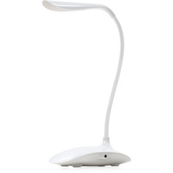 Настільна лампа ColorWay LED Portable & Flexible з вбудованим акумулятором 500mAh (CW-DL06FPB-W)