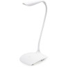 Настільна лампа ColorWay LED Portable & Flexible з вбудованим акумулятором 500mAh (CW-DL06FPB-W)