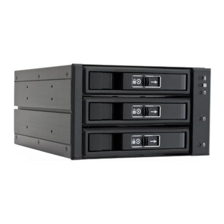 Бекплейн Chieftec 2x5.25"/3x3.5" Hot-Swap Aluminium (CBP-2131SAS)