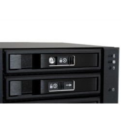 Бекплейн Chieftec 2x5.25"/3x3.5" Hot-Swap Aluminium (CBP-2131SAS)