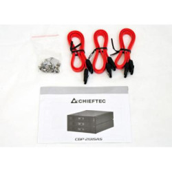 Бекплейн Chieftec 2x5.25"/3x3.5" Hot-Swap Aluminium (CBP-2131SAS)