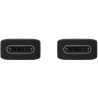 Дата кабель USB-C to USB-C black Samsung (EP-DA705BBRGRU)