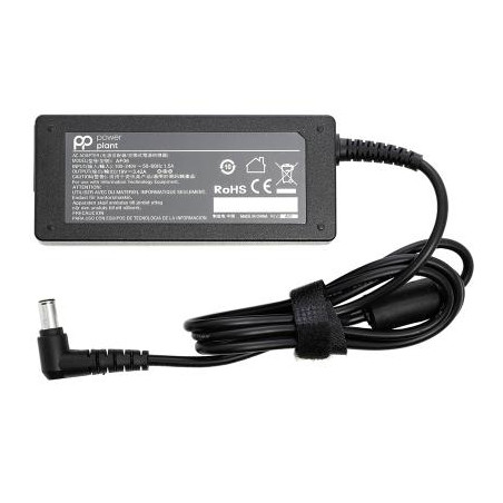 Блок живлення до ноутбуку PowerPlant LG 220V, 19V 65W 3.42A (6.5*4.4) (LG65F6544)