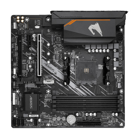 Материнська плата GIGABYTE B550M AORUS ELITE