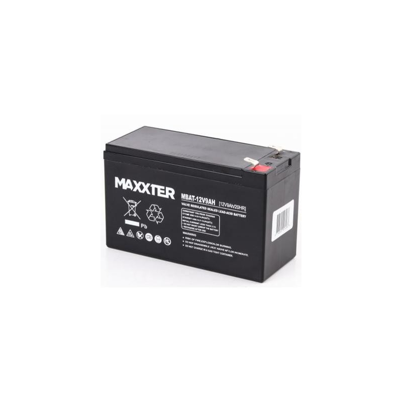 Батарея до ДБЖ Maxxter 12V 9AH (MBAT-12V9AH)