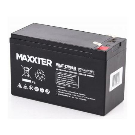 Батарея до ДБЖ Maxxter 12V 9AH (MBAT-12V9AH)