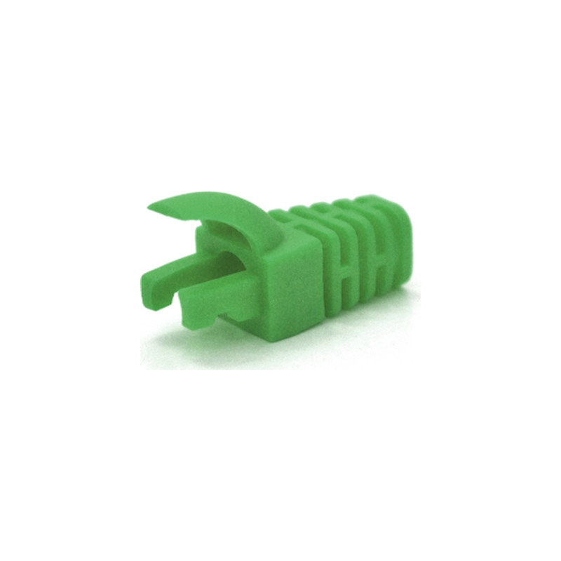 Ковпачок конектора RJ-45 Green Cat.5/Cat.6 (100 шт/уп.) Merlion (CPRJ45ML-GN-CAT5/6)
