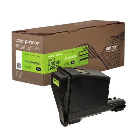 Тонер-картридж Patron KYOCERA TK-1110 GREEN Label (PN-TK1110GL)