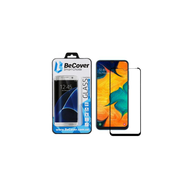 Скло захисне BeCover Samsung Galaxy A30/A30s 2019 SM-A305/SM-A307 Black (703442)