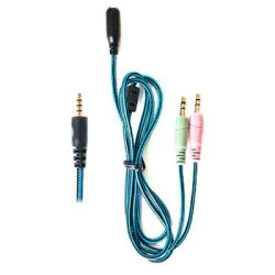 Навушники REAL-EL GDX-7500 Black/Blue (EL124100015)