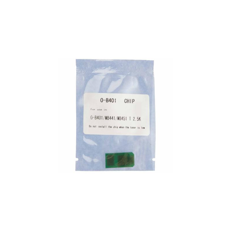 Чип для картриджа OKI B401/MB441/MB451 2.5К Black WWM (JYD-OKIB401T)