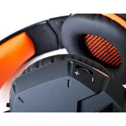 Навушники REAL-EL GDX-7700 Surround 7.1 Black/Orange (EL124100016)