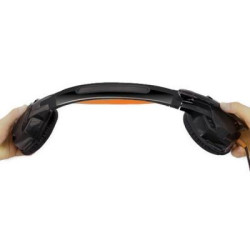 Навушники REAL-EL GDX-7700 Surround 7.1 Black/Orange (EL124100016)