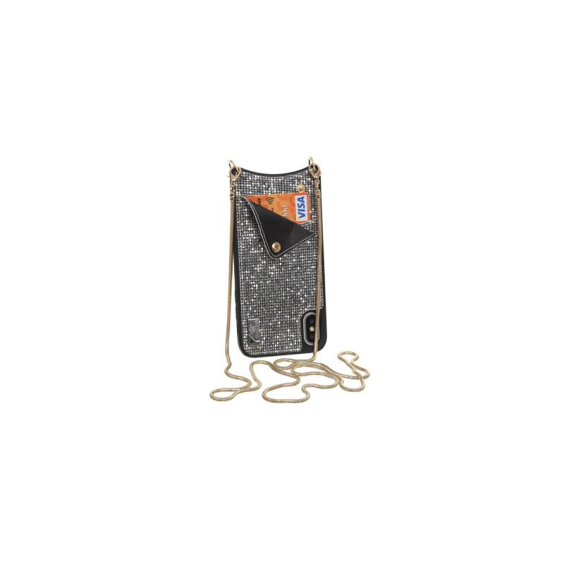 Чохол до мобільного телефона BeCover Glitter Wallet Apple iPhone Xs Max Silver (703624) (703624)