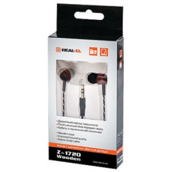 Навушники REAL-EL Z-1720 Wooden (EL124200018)