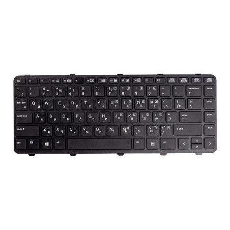 Клавіатура ноутбука HP ProBook 640 G1 черн/черн (KB310749)