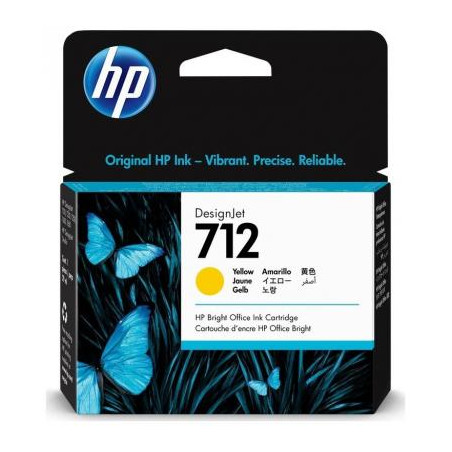 Картридж HP DJ No.712 DesignJet Т230/Т630 Yellow 29ml (3ED69A)