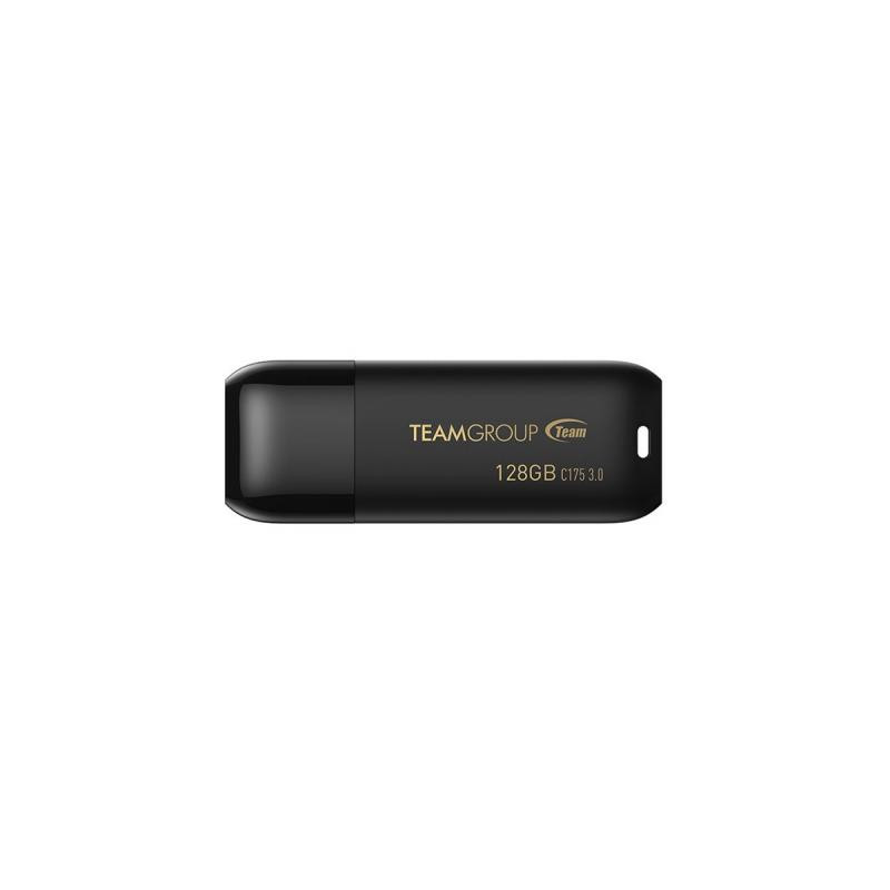 USB флеш накопичувач Team 128GB C175 Pearl Black USB 3.1 (TC1753128GB01)