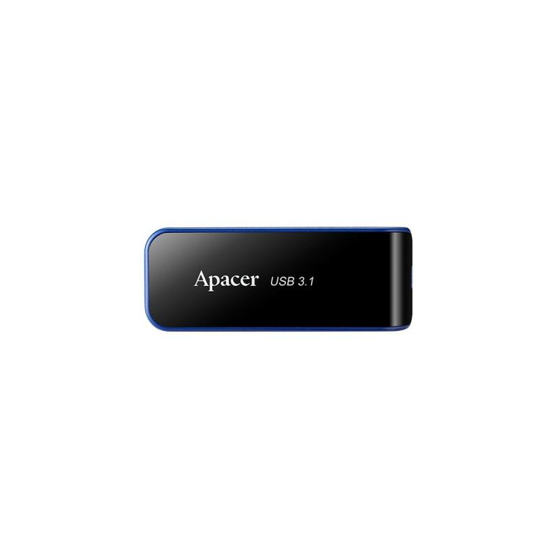 USB флеш накопичувач Apacer 64GB AH356 Black USB 3.0 (AP64GAH356B-1)